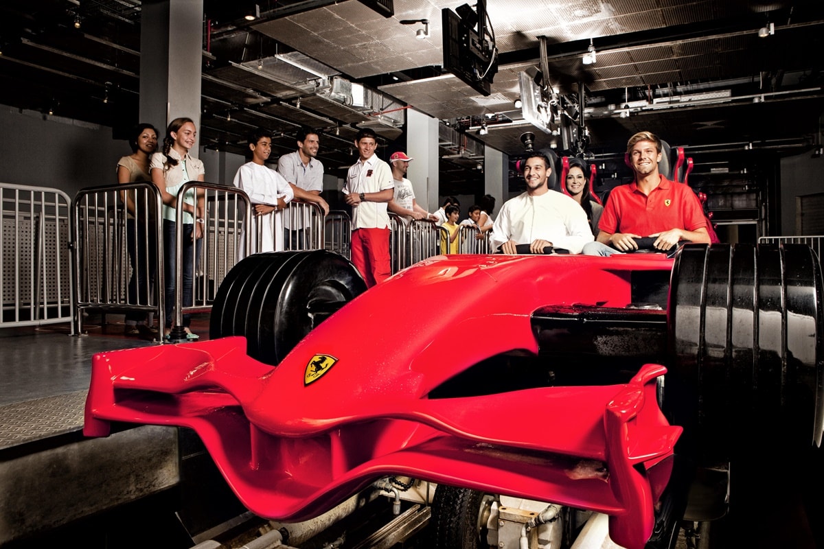 Online tickets to Ferrari Park in Abu Dhabi
