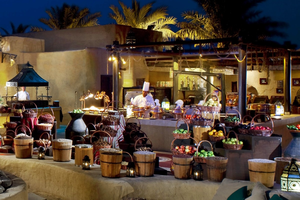 Best oriental restaurant in the desert - Al Hadheerah